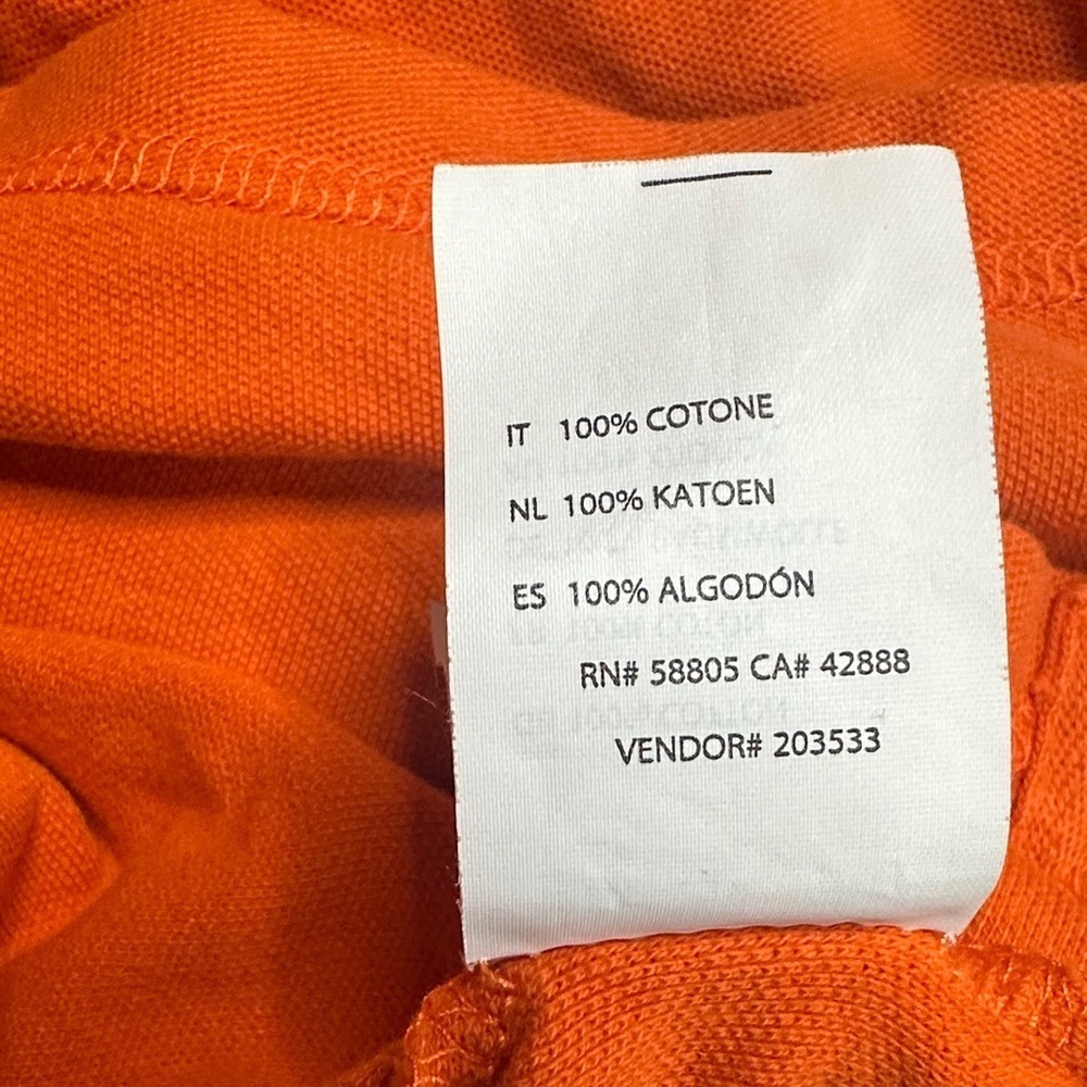 Orange Hubo Boss Polo Shirt - Picture 10 of 10